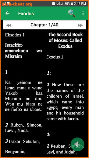 Asante Twi & English Bible screenshot