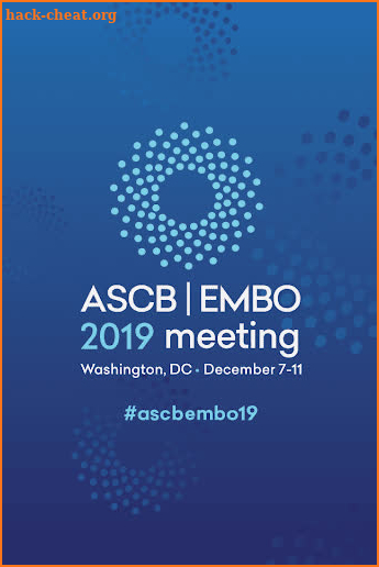 ASCB|EMBO 2019 Meeting screenshot