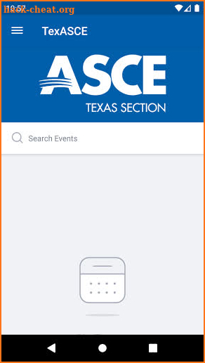ASCE Texas Section screenshot
