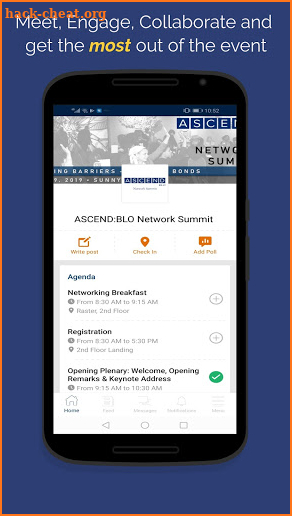 ASCEND:BLO Network Summit screenshot