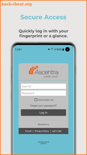 Ascentra CU Mobile screenshot