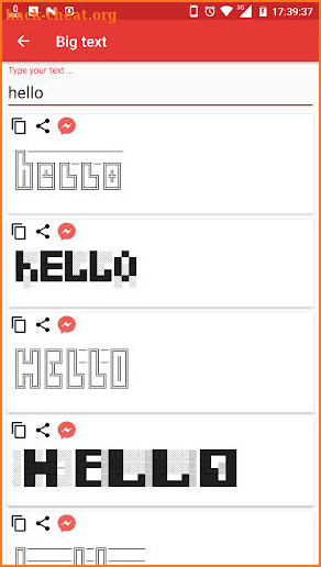 Ascii Art Generator - Cool Symbol -Emoji - Letters screenshot