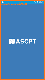 ASCPT Annual Meeting screenshot