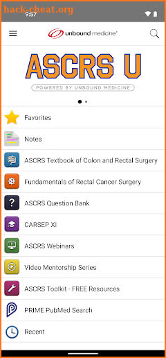 ASCRS U: Colorectal Surgery screenshot