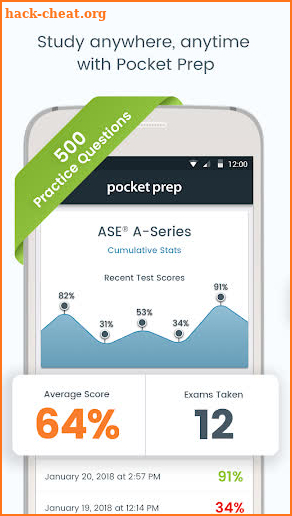 ASE A-Series Pocket Prep screenshot