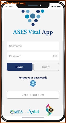 ASES Vital App screenshot