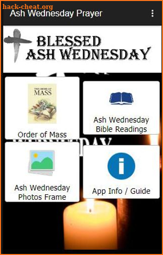 Ash Wednesday Prayer screenshot