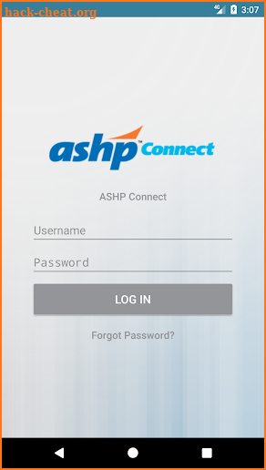 ASHP Connect screenshot