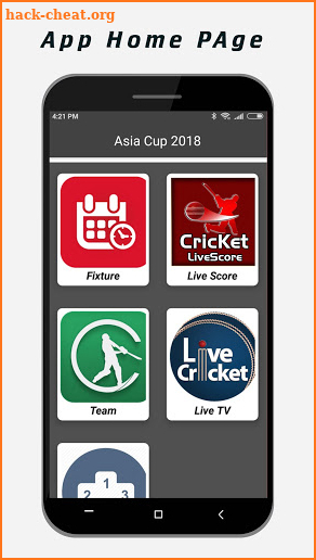 Asia Cup 2018 and Live TV screenshot