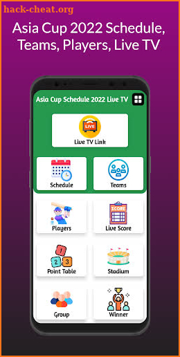 Asia Cup 2022 Live Cricket TV screenshot