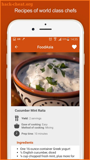 Asian food - Healthy recipes screenshot