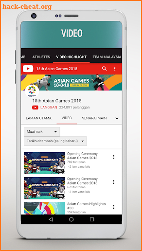 ASIAN GAMES 2018 NEW screenshot