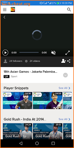 Asian Games Live 2018 screenshot