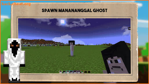 Asian ghost horror mod in MCPE screenshot