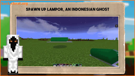 Asian ghost horror mod in MCPE screenshot