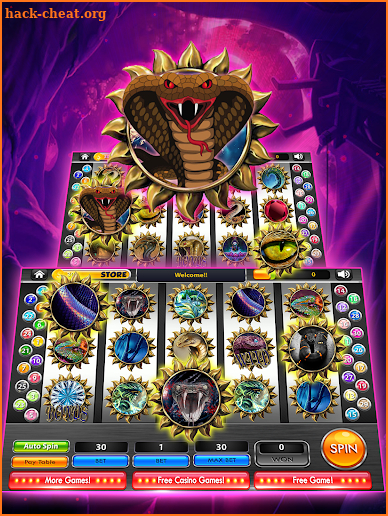 Asian King Cobra Slots screenshot