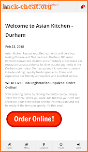 Asian Kitchen Durham Online Ordering screenshot