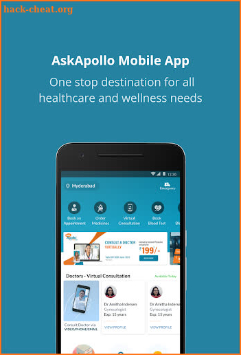 Ask Apollo — Consult Doctors, Order Medicines screenshot