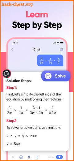 Ask Chatbot - AI Math Tutor screenshot