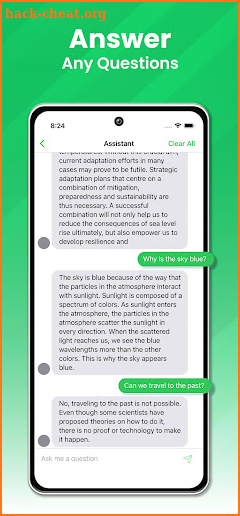 Ask Me Anything - AI Chatbot screenshot