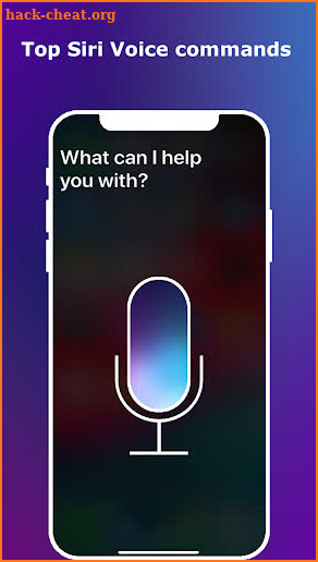 Ask Siri voice commands screenshot