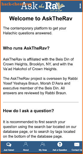 Ask the Rav screenshot