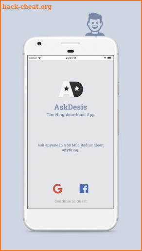 AskDesis screenshot