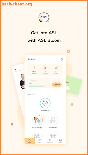 ASL Bloom - Learn ASL screenshot