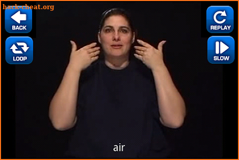 ASL Dictionary screenshot