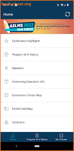 ASLMS Conference screenshot