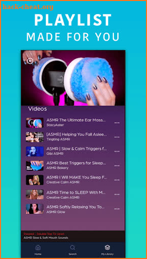 ASMR Music - Sleep, Relax, Clam & Meditate Sounds screenshot