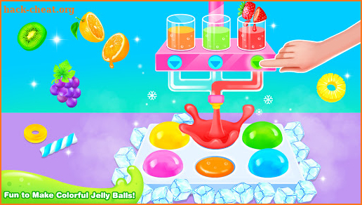 ASMR Rainbow Dessert Maker – Fun Games for Girls screenshot