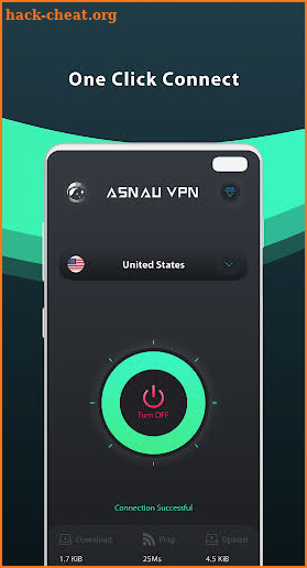 ASNAU VPN screenshot
