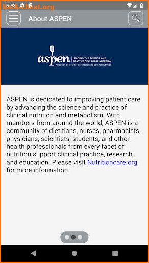 ASPEN Journals screenshot