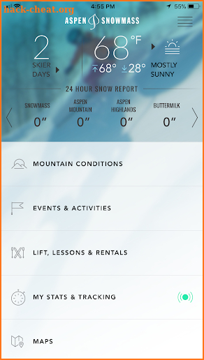 Aspen Snowmass App screenshot