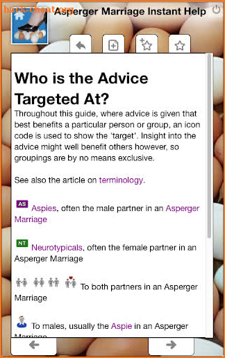 Asperger Marriage Instant Help screenshot