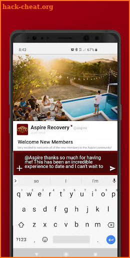Aspire Recovery Community screenshot