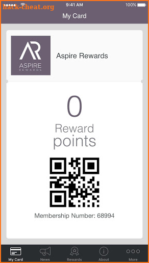 Aspire Rewards screenshot