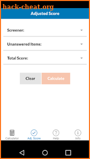 ASQ Calculator screenshot