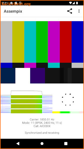 Assempix - Decode COFDMTV screenshot