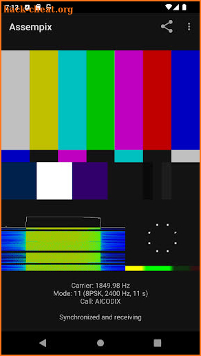 Assempix - Decode COFDMTV screenshot