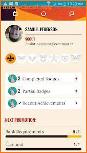 Assistant Scoutmaster screenshot