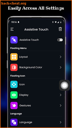 Assistive Touch: Easy Touch for Android 2021 screenshot