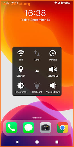 Assistive Touch iOS 14 screenshot
