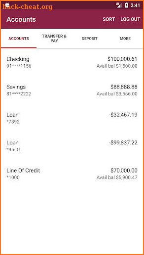 Associated Healthcare Credit Union screenshot