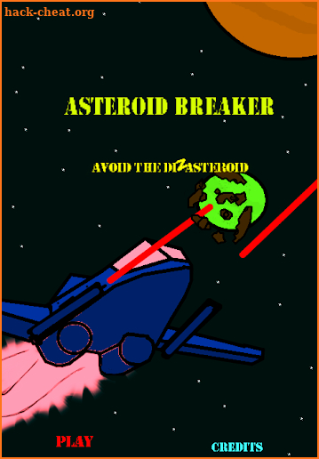 Asteroid Breaker: Avoid the DizAsteroid screenshot