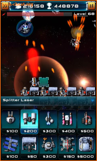 Asteroid Defense Classic screenshot