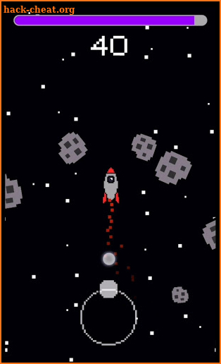 asteroid dodger screenshot