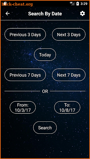 Asteroid Tracker screenshot