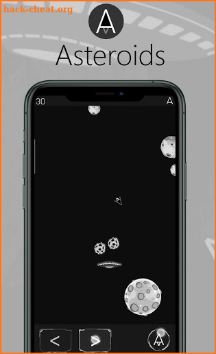 Asteroids : The Classic screenshot